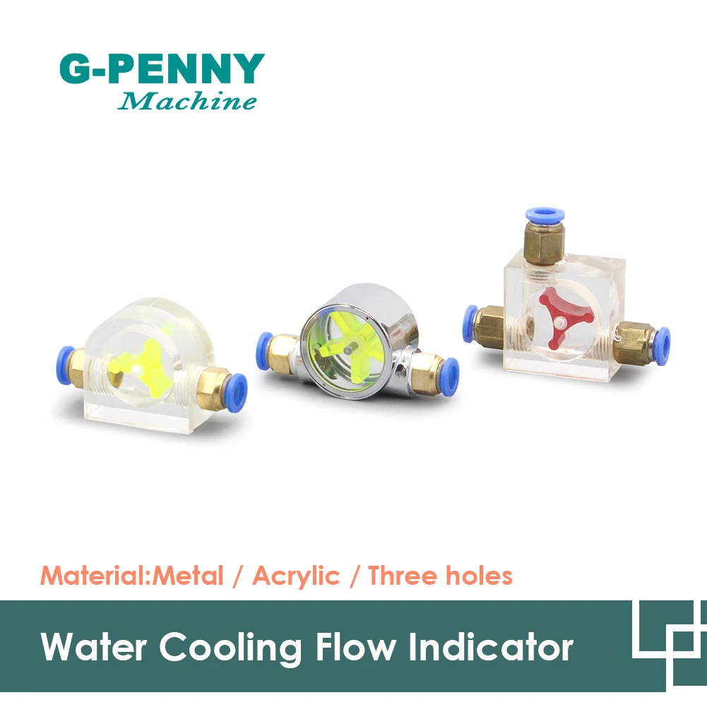 送料無料! 新! 水mete水ポンプ流量インジケータ高速インタフェース8ミリメートル水チラー冷却システム
