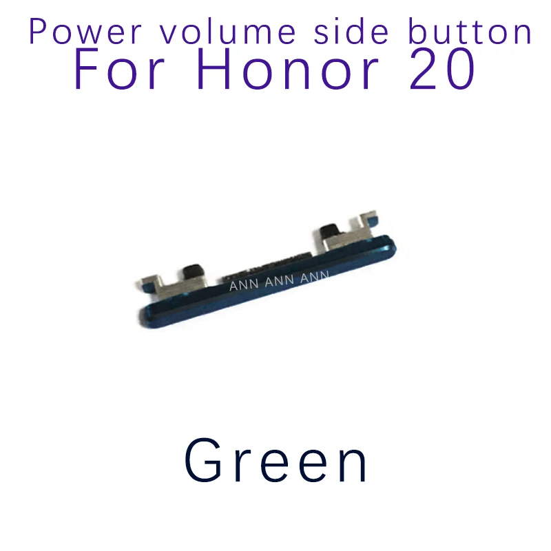 Volume Power Side Buttons For Huawei Honor 10 Lite 20 20Pro 20S Power On Off Volume Side Keys For Honor 10lite 20pro 20s Repair