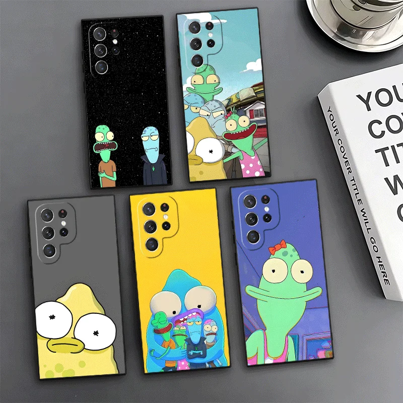 S-Solar O-Opposites Pupa Phone Case For Samsung Galaxy S24 S25 S26 Ultra S23 Plus S22 S21 FE S20 + Edge Pattern Customized Cover