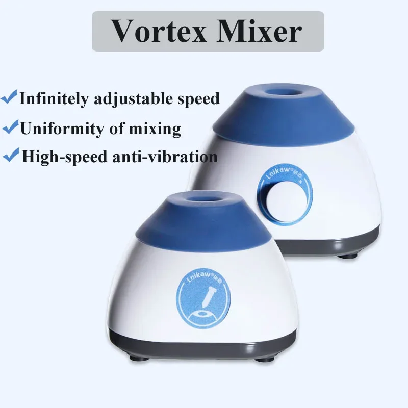 

Small Volume Constant Speed Vortex Mixer VX-M VX-MT Mini Centrifugal Test Tube Oscillator Infinitely Adjustable Speed