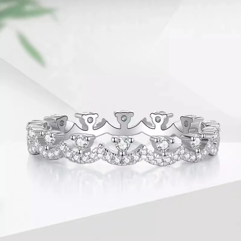 

Кольцо из стерлингового серебра S925, изысканная модель, можно носить в несколько слоев, универсальное, полностью украшено тонкими кружевными элементами, мелкое ювелирное изделие.