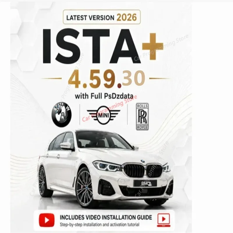 2026 hot new  for ISTA 4.59.30 Version Minimal Installation Diagnostic Programming Software Remote Installation Activation Code