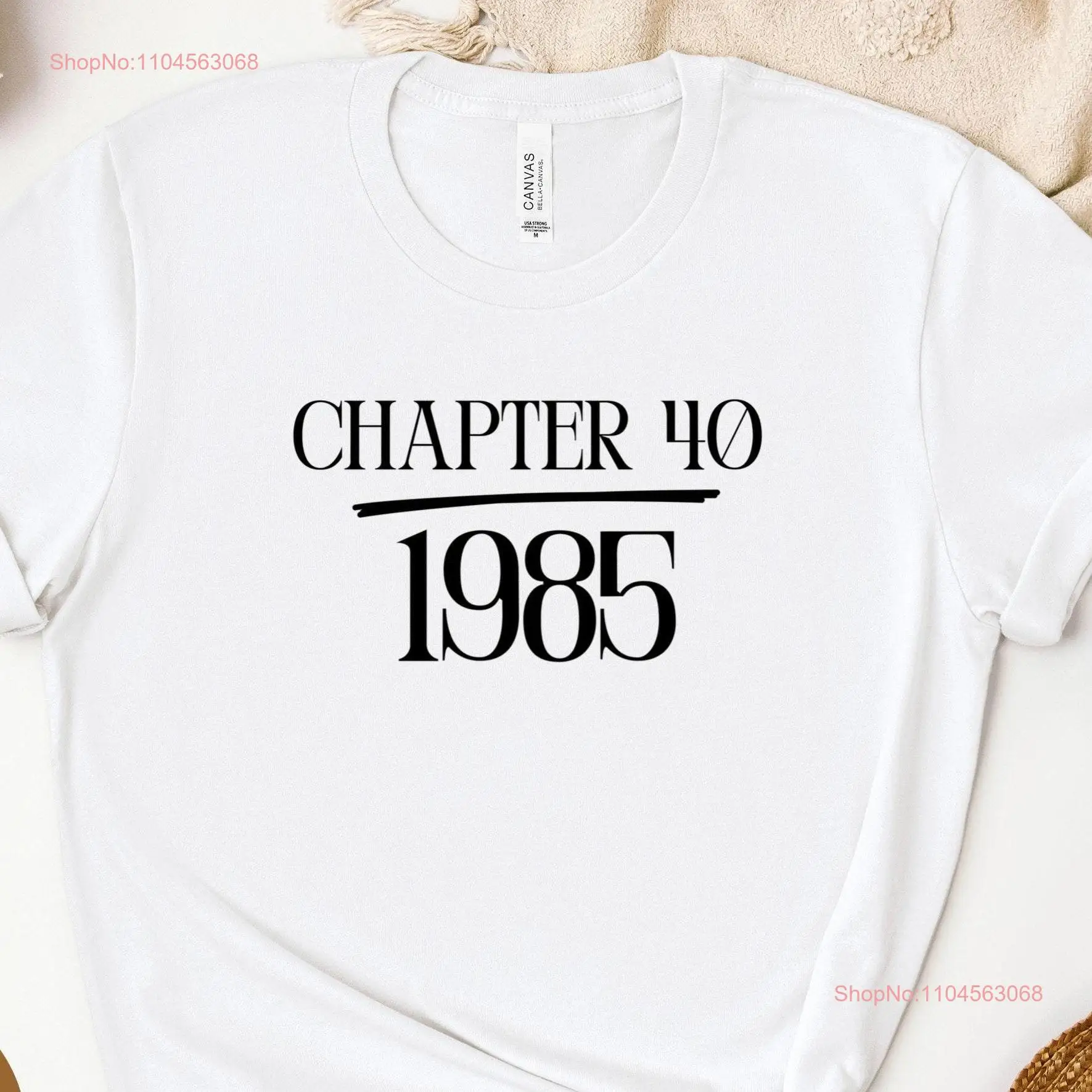 

Футболка на 40-летие, модные Forties for Her Born in 1985, вечерние с длинными или короткими рукавами