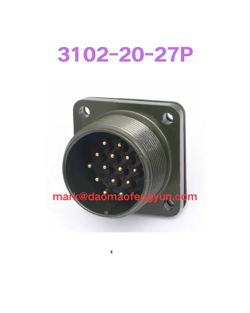 

3102-20-27P Новая водонепроницаемая авиационная розетка, 14-жильный 3102-20-27P