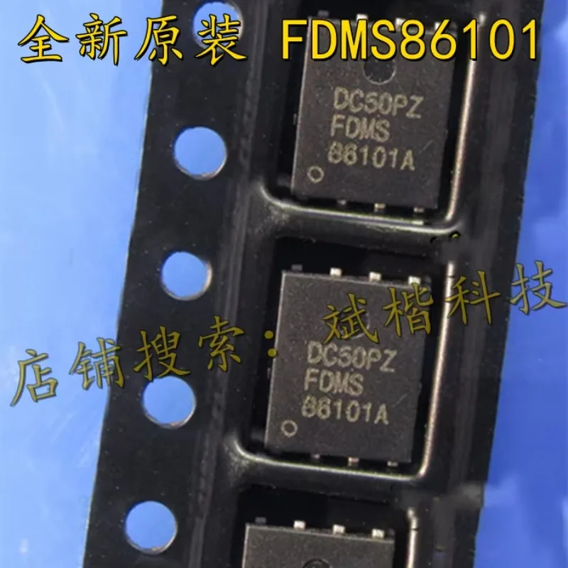 10PCS/LOT FDMS86101 mosfet n-ch Power-56 PQFN8 DFN5X6