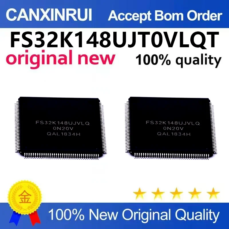 （5pcs-100pcs）FS32K148UJT0VLQT Package LQFP-144 Microcontroller MCU Chip Brand New Original