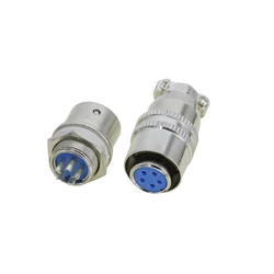 5 PIN 12mm XS12-5 Screw Aviation Connector Plug,XS12J5Y,XS12K5P,The aviation plug Cable connectors,AC/DC circuit