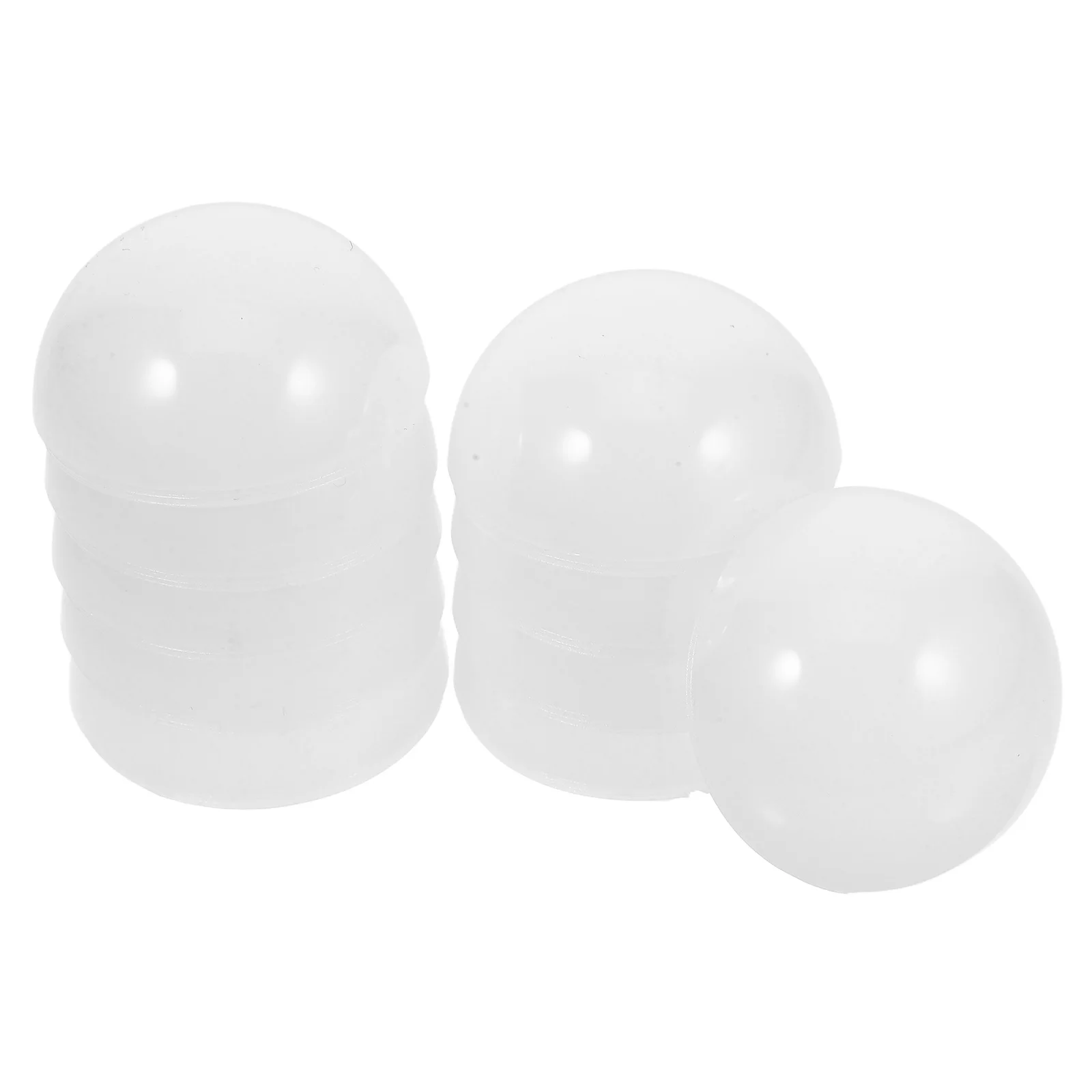 

10pcs Plastic Lamp Shade Replacement For Vanity Lights Bathroom Led Fixtures Semicircular Light Bulb Covers Lighting Accessories