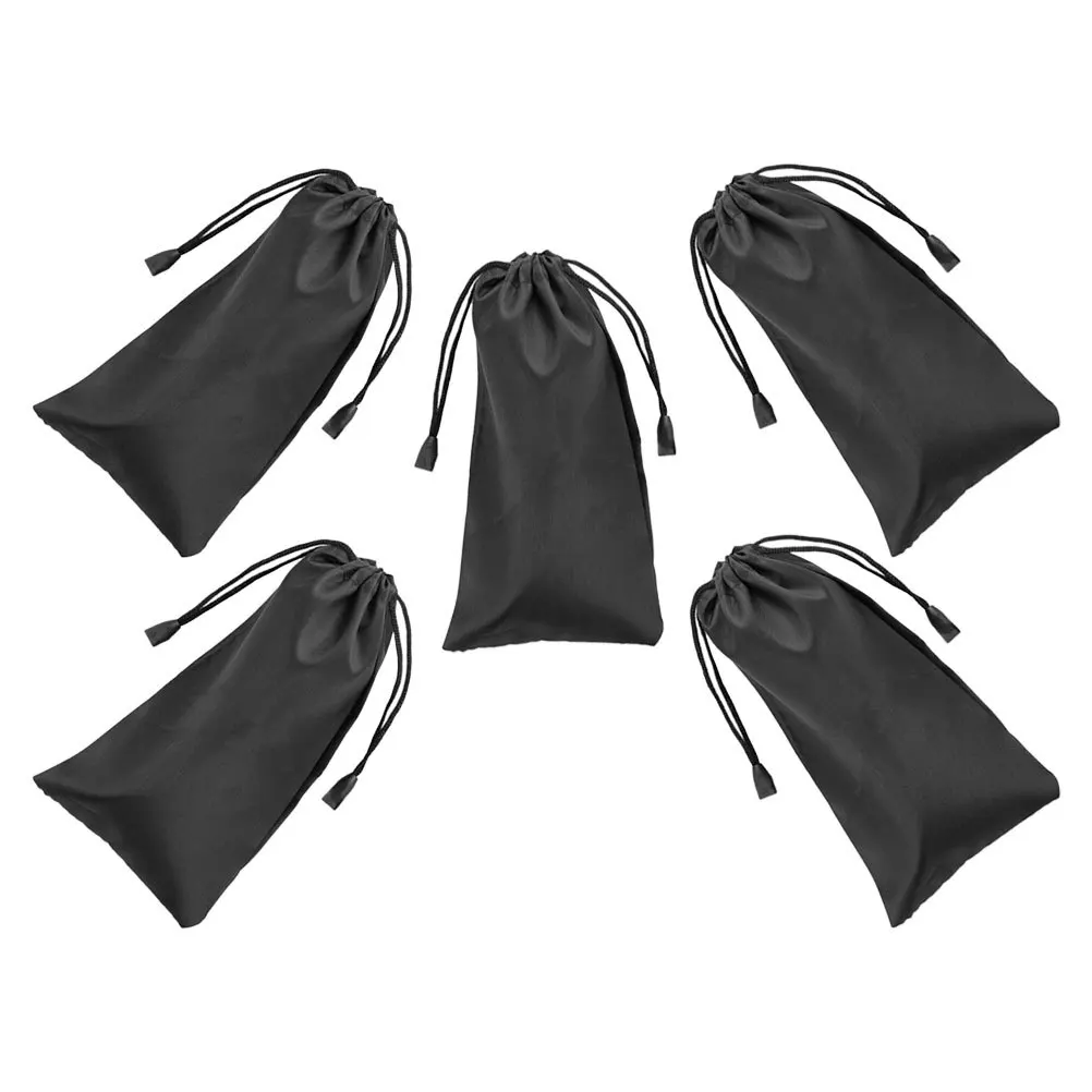 

5Pcs Soft Sunglasses Bag Eyeglasses Storage Pouch Large Capacity Glasses Holder Scratch Resistant Travel Case Glasses Pouch