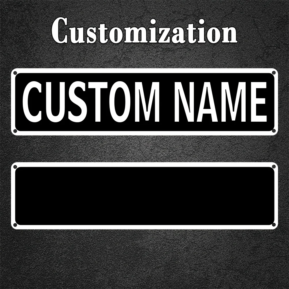 Aluminum Street signs-gift decor marks homes, bedrooms, Men's caves, bars, humorous murals in bars, outdoor decor, Outdoor Decor