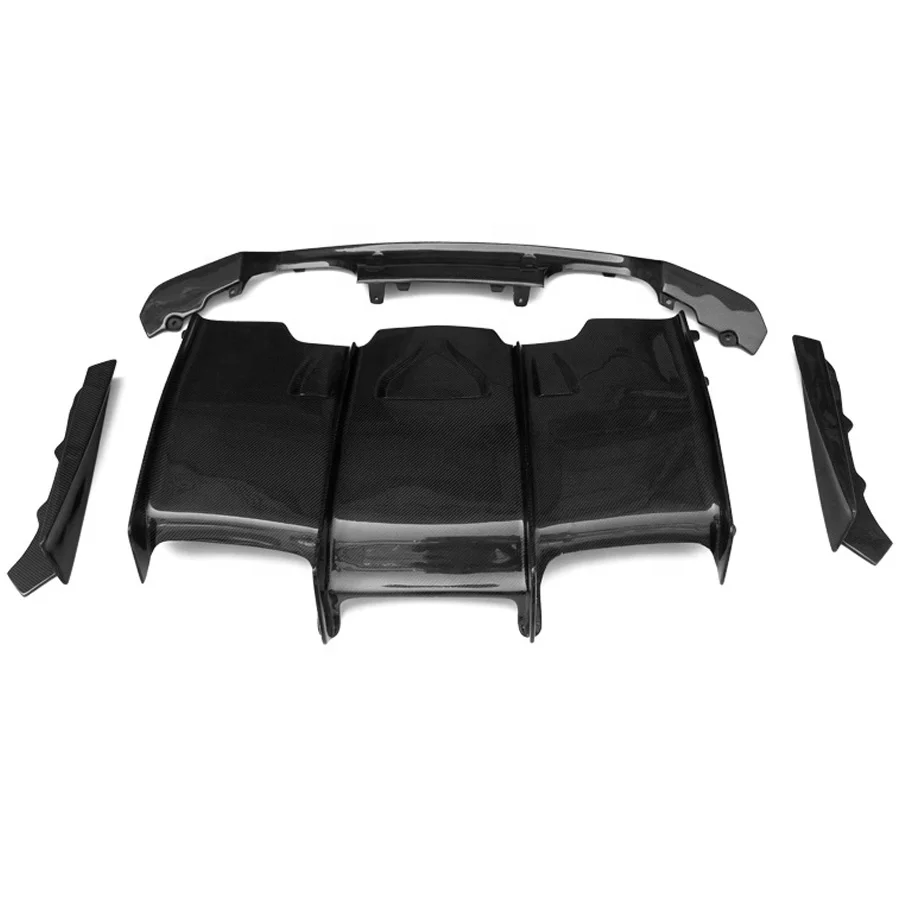 PSM Style Carbon Fibre Bumper Diffuser for B-MW F80 F82 M3 M4 2014-2018 New Condition 4 Sets Rear Diffuser Body Kits - view 3