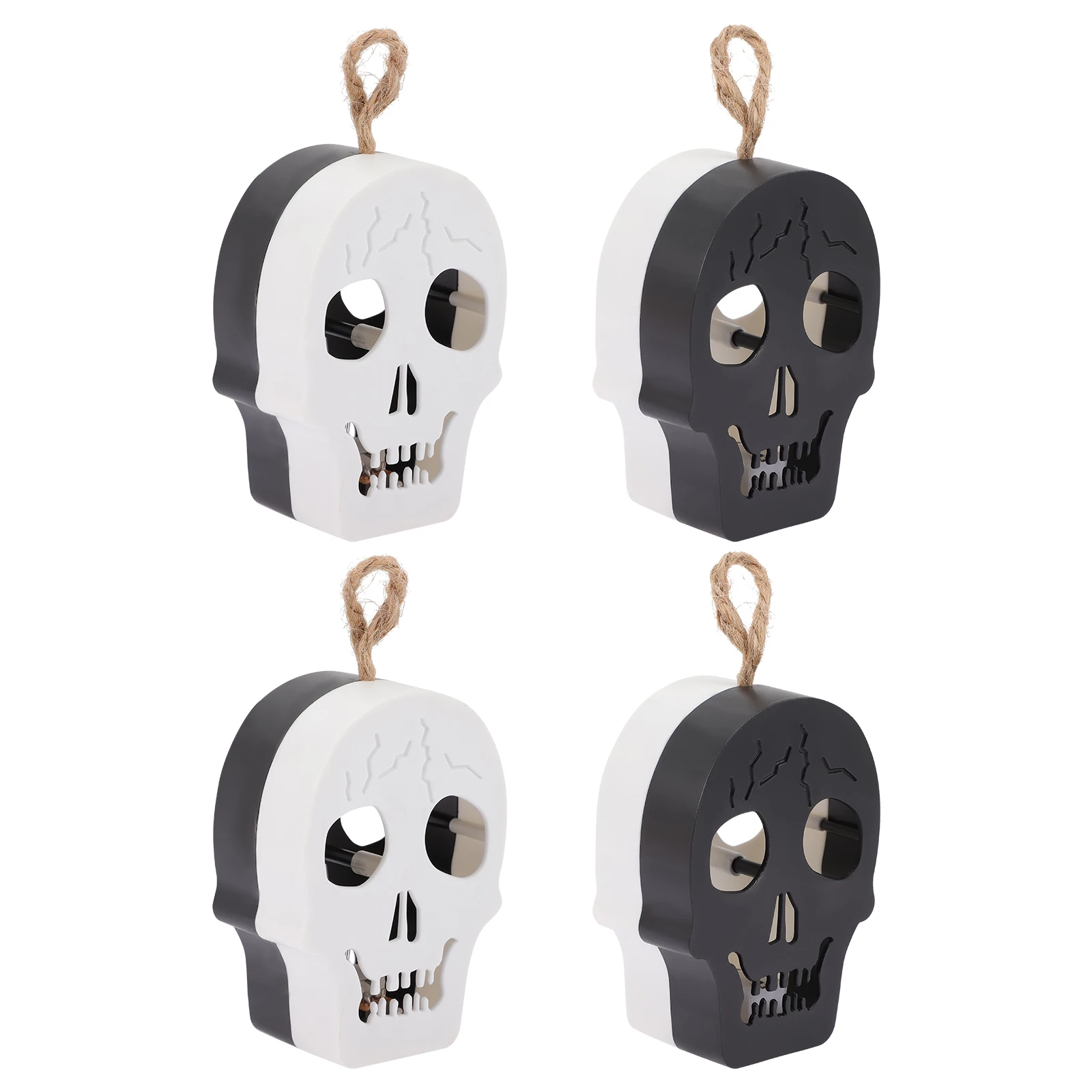 4Pcs Electronic C LED Halloween Halloween Light Decor Party Decoration Operated Tabletop Light Gift H held Lamp