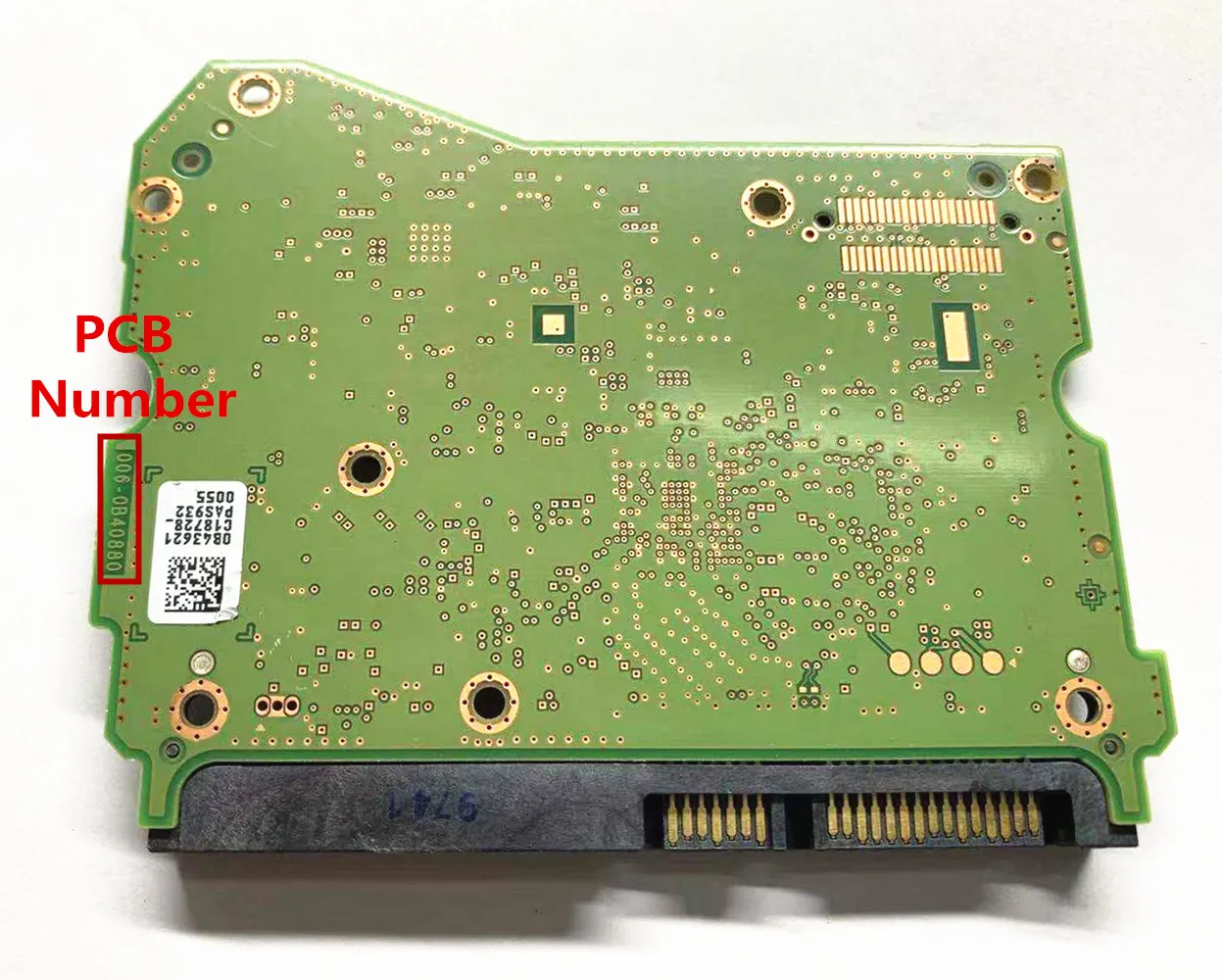 Tây Kỹ Thuật Số 0B40829 10TB 12TB Nối Tiếp Để Bàn Cứng PCB Bảng Số 006-0B40829 001-0B40829