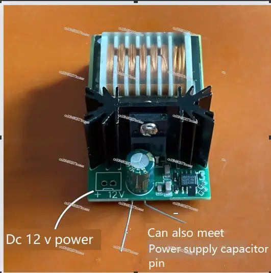 DC Input AC High Voltage Power Supply 15KV High Frequency Industrial Igniter High Temperature Arc Long Time Working Boost Coil