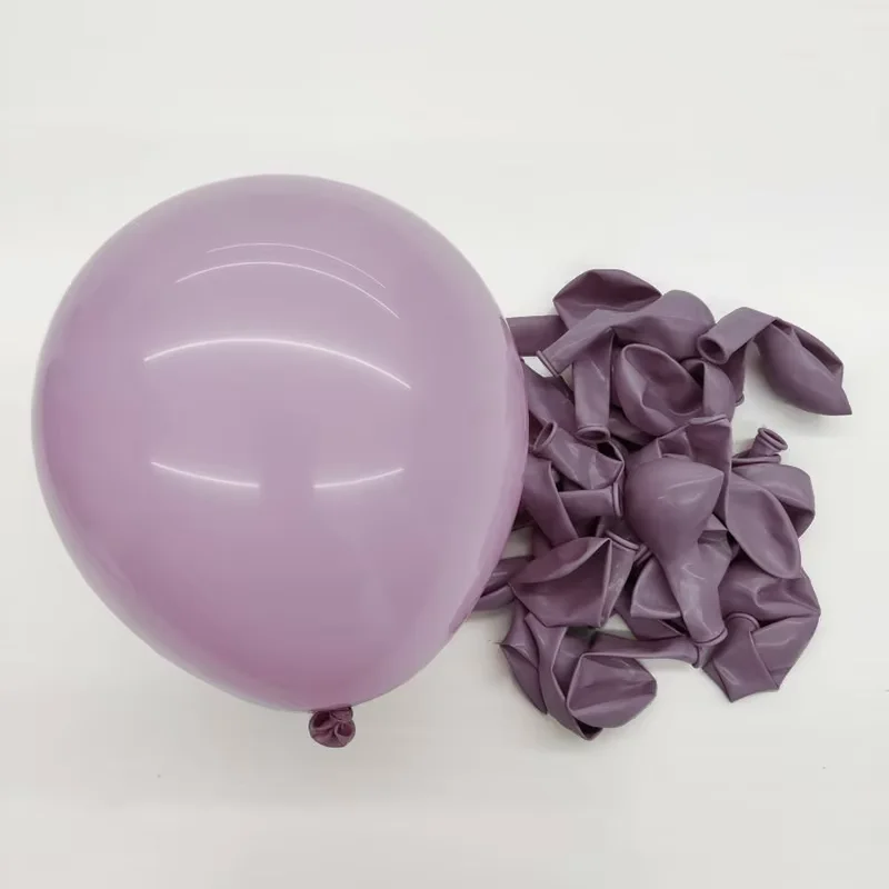 20 Stück 12/10/5 Zoll lila Latexballons Geburtstagsfeier Boho lila Ballons Hochzeit Babyparty Dekoration Lieferungen