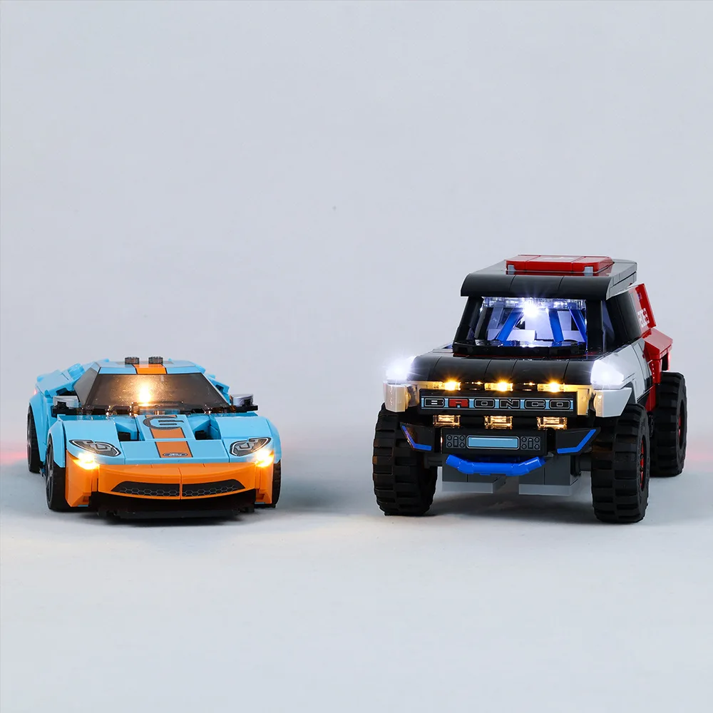 

No Bricks LED Light Kit For Ford GT Heritage Edition and Bronco R 76905