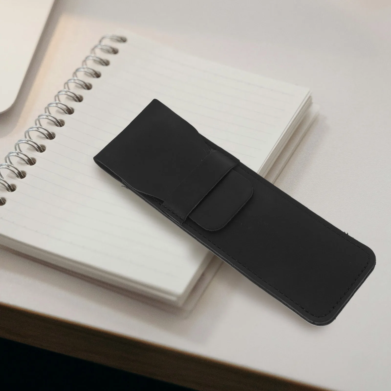 Pen Case Scratch-Proof Classic Pen Pouch Holder for Fountain Ballpoint Pens Office Home School Use