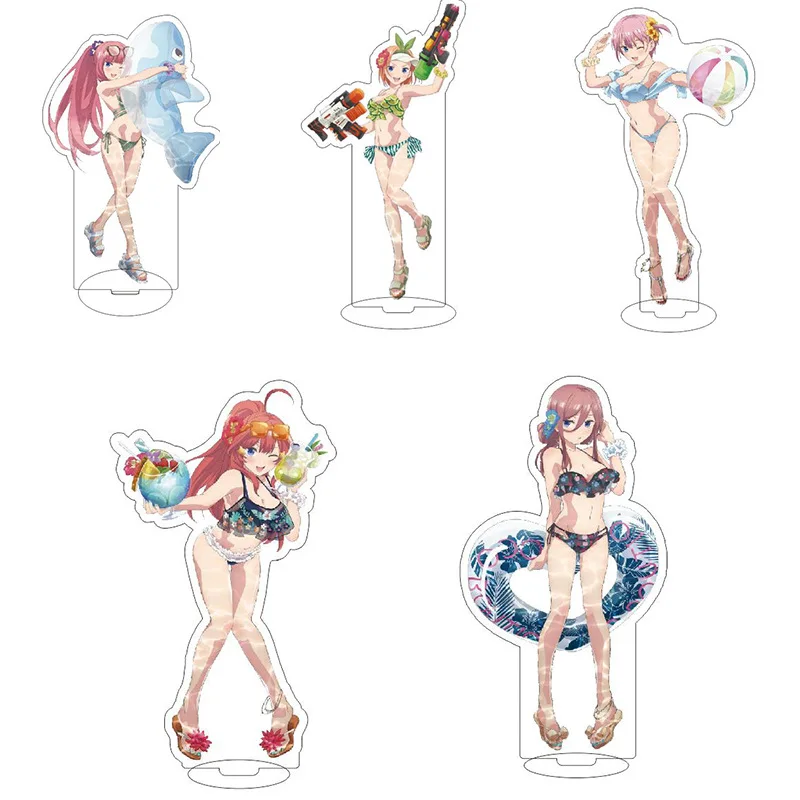 Animation Derivatives Swimsuit Styles Nakano Ichika Nino Miku Yotsuba Itsuki Exquisite Computer Case or Table Decoration Present