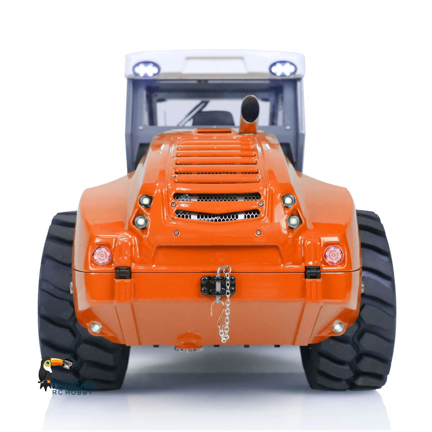 In Stock LESU 1/14 RC Hydraulic Metal Road Roller RTR Controlled Car Aoue-H13i Painted Model Light Sound PL18EVLite Toy TH22706