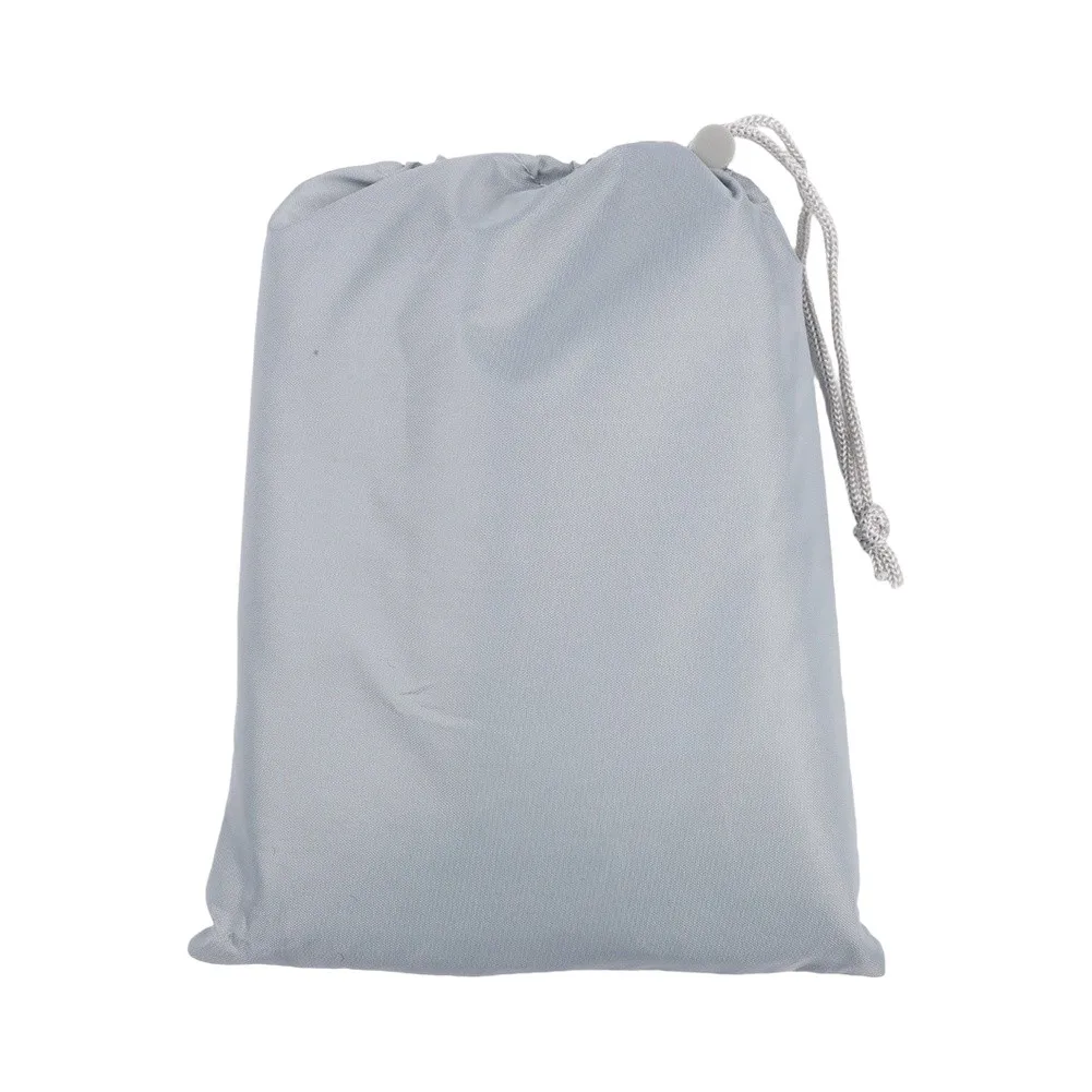 Waterproof Pool Cleaning Robot Cover 210D/420D Oxford Fabric Dustproof 56x66x107cm Gray Fit for Standard Pool Cleaner Dimensions
