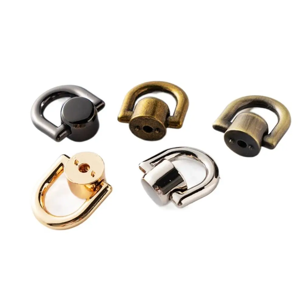 

Metal Bag Rivet Nail Buckle D Ring Tong Snap Metal Bag Rivet Nail Luggage Bag Buckle Handbag Belt Hanger Handbag Belt Purse