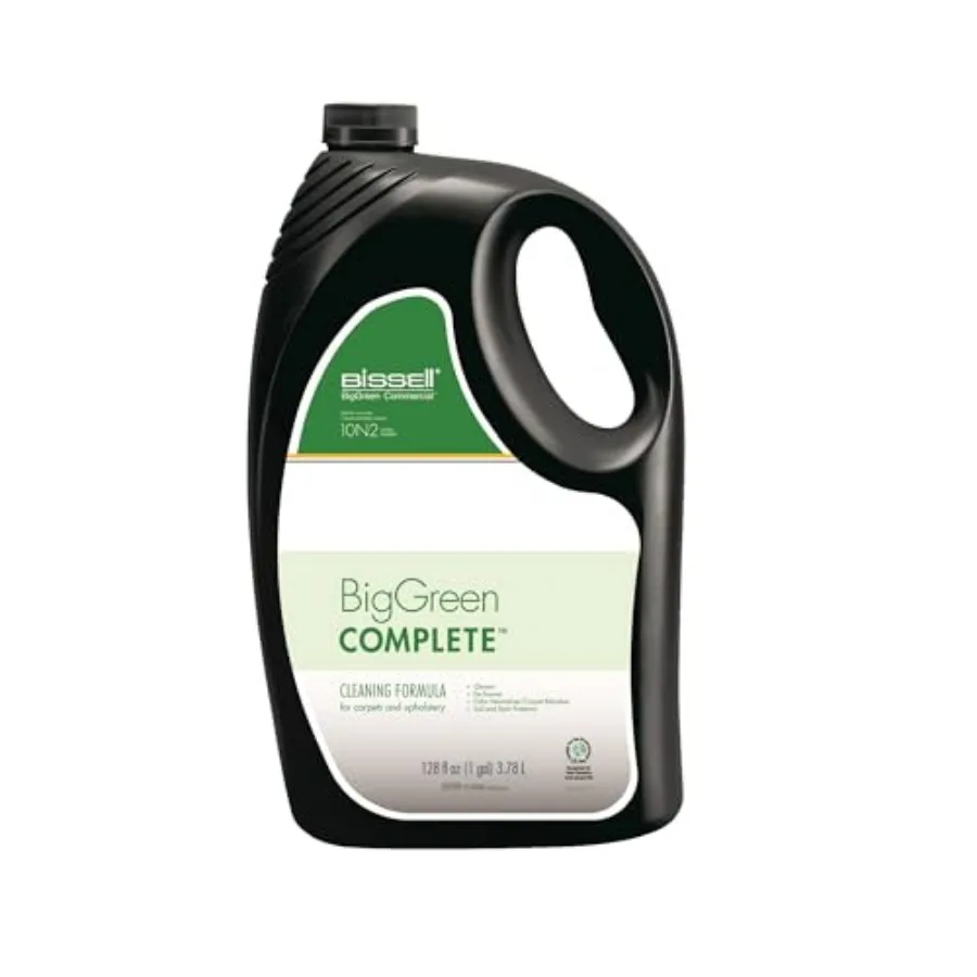 

-31B6 Carpet Cleaner, 128oz, Bottle, 9 to 9.8 pH 1 Bottle 128 oz. , Green, packaging may vary.