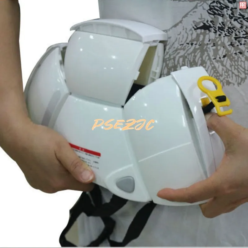 Outdoor construction site miners labor protection  anti smashing portable folding safety helmet