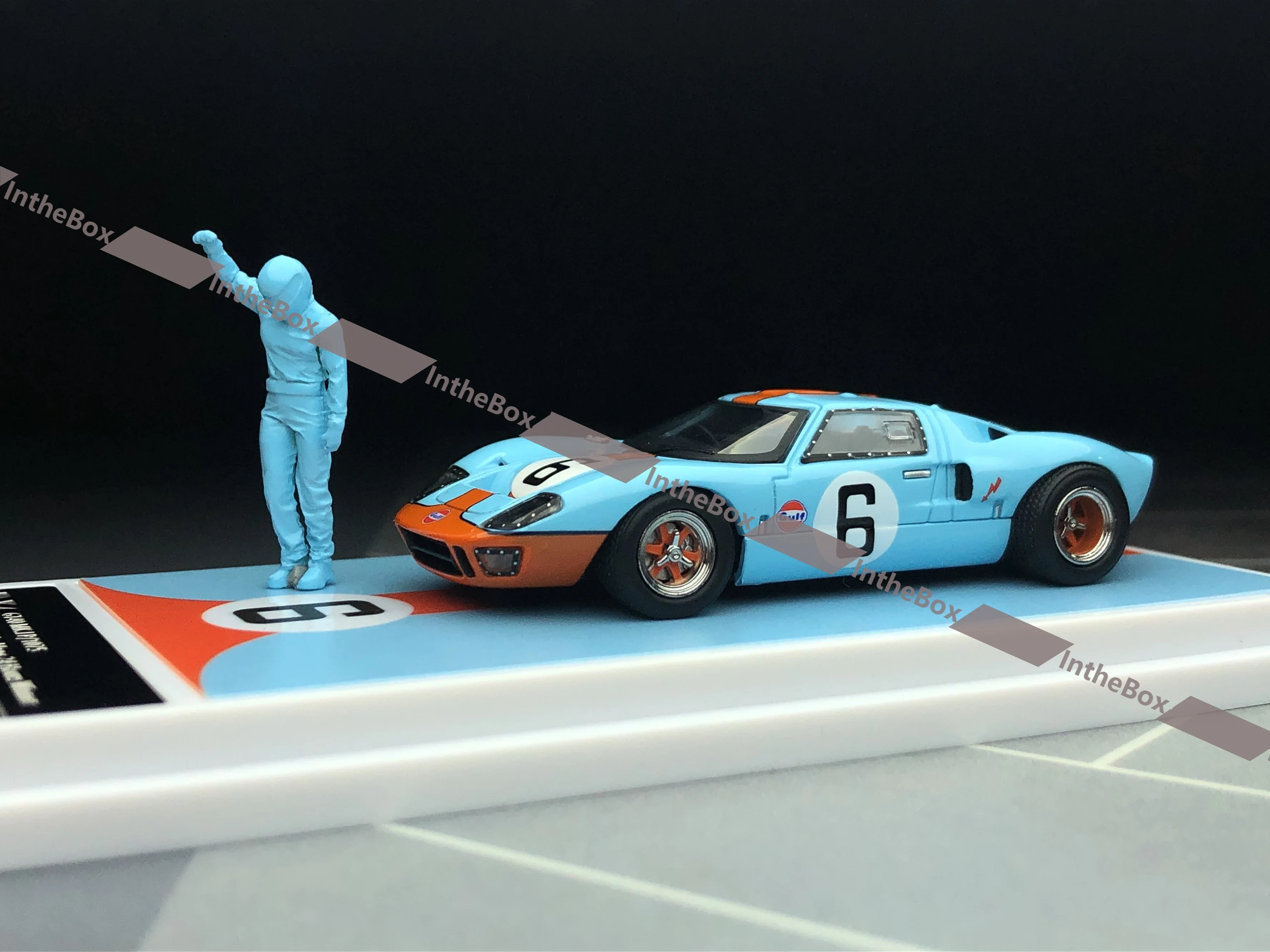 

FY 1/64 GT40 Mk1 P/1075 #6 DIECAST Model Car Collection Limited Edition Hobby Toys