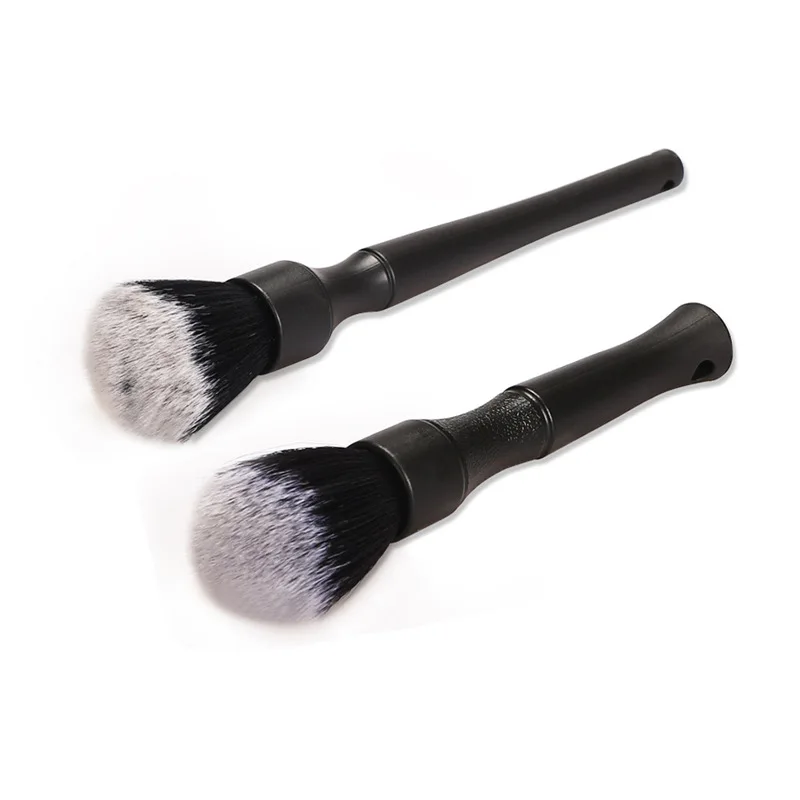 Car/ Motorcycle Interior Detailing Brush Soft Bristle Cleaning Brush Motorcycle CarCleaning Tool Auto Detail Dash Duster Brush