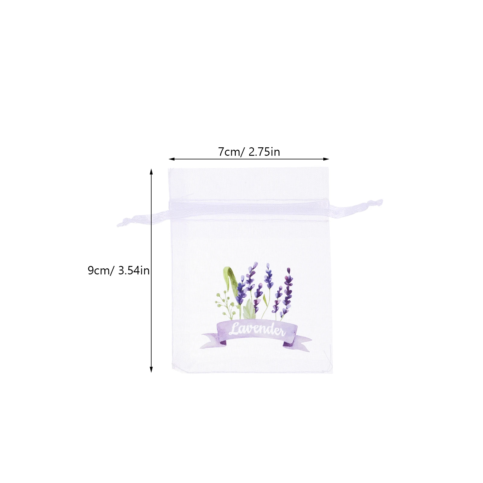 20 قطعة أكياس أكياس الخزامى شبكة الرباط إغلاق أكياس تخزين متعددة الأغراض لخزانة بتلات الورد الخزامى أكياس الكيس