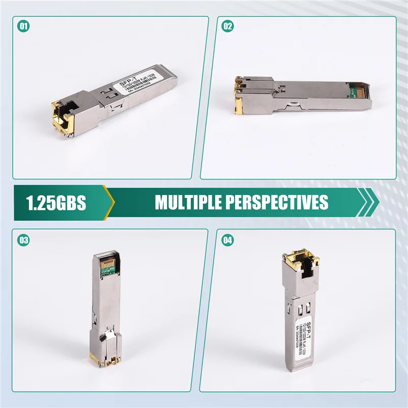 A40Z-Gigabit RJ45 Modul SFP 10/100/1000Mbps SFP Tembaga RJ45 SFP Transceiver Gigabit Ethernet Switch