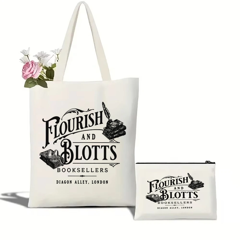 تزدهر وبقع نمط قماش حقيبة حمل على الشاطئ حقيبة يد صديقة للبيئة فتاة حقائب أكياس التسوق سعة كبيرة