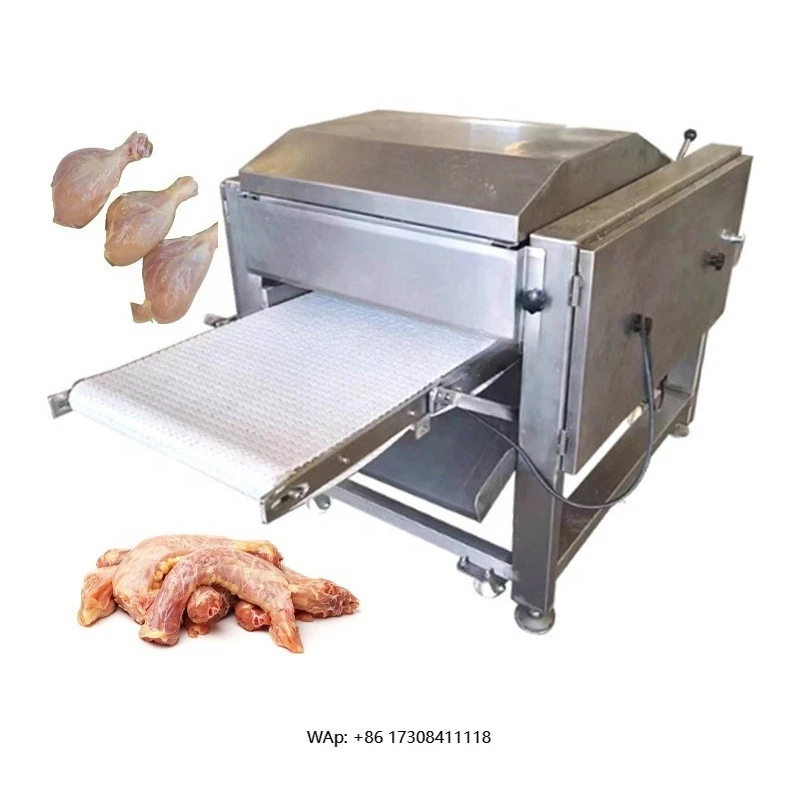 Labor-saving chicken peeling machine/chicken leg peeling machine/chicken  peeling machine price
