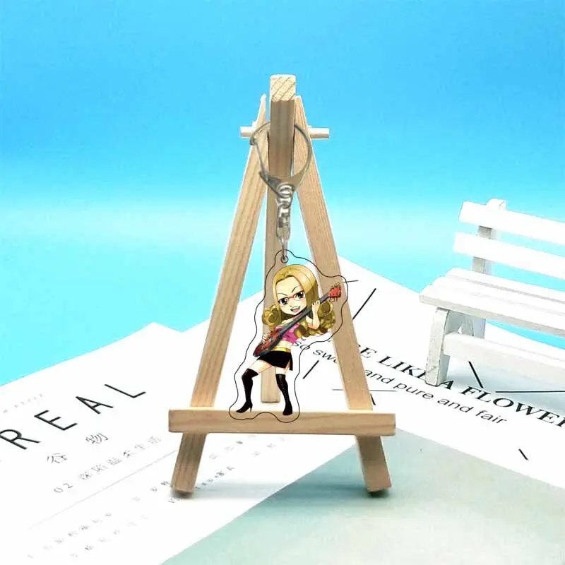 55MM Anime FAIRY TAIL‌ ‌‌Figure‌ Gajeel·Redfox Lucy Heartfilia Wendy Marvell Juvia Lockser Hades Acrylic Keychain Gifts view 2