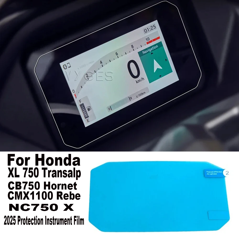 XL750 для Honda XL750 Transalp 2025, кластерный экран, приборная панель CMX1100 Rebel NC750 X CB750, инструмент для защиты от ужасов Fi