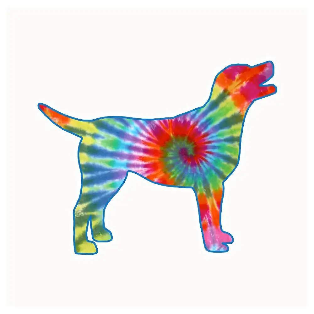 Tie Dye Sea Turtle Sticker Waterproof Helmet Flask Cup Laptop Car Vehicle Window Bumper Decal