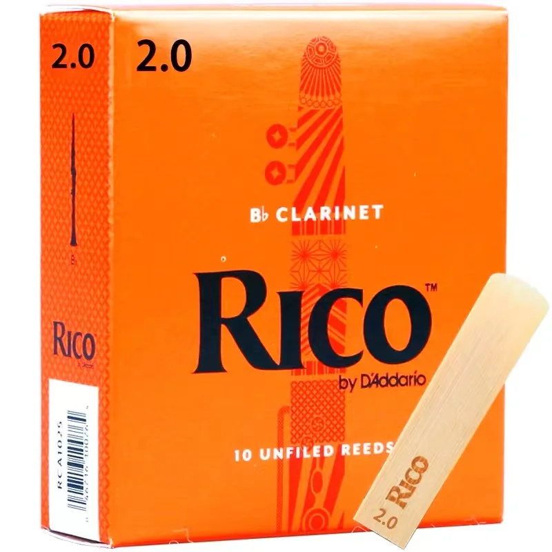 Original RICO orange box Eb Alto/ Bb Soprano/ Bb Tenor/ Bb Clarinet/ Eb Baritone Reed size 2.0/2.5/3.0/3.5