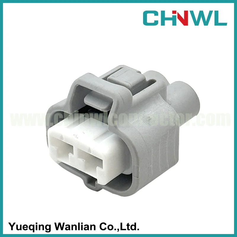 50 Sets 2 Pin Motor Plug Automotive Female HID Cable Connector 6189-0425