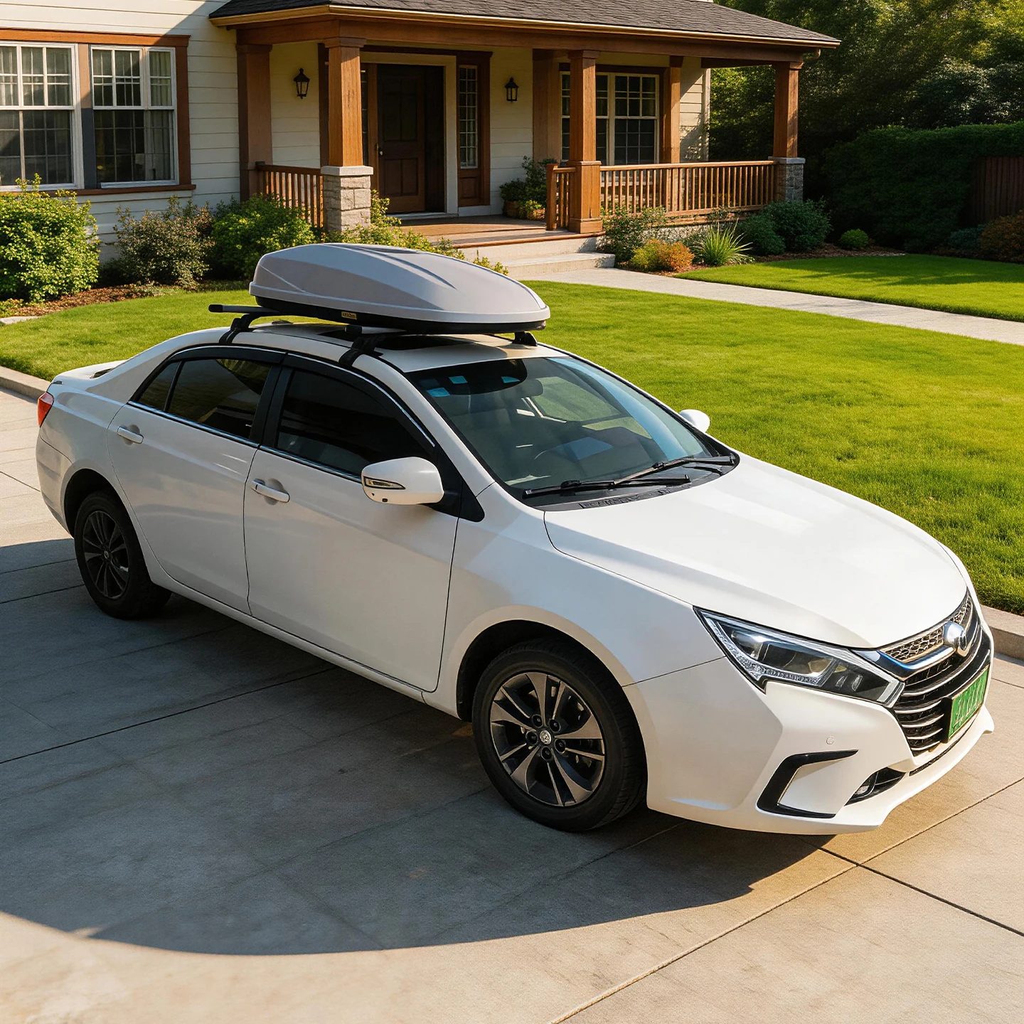Wholesale Ultra Car Roof Cargo Rack Box Universal Abs Sports Style Roof Luggage Carrier Ultra Thin Storage Solution Car Roof Box