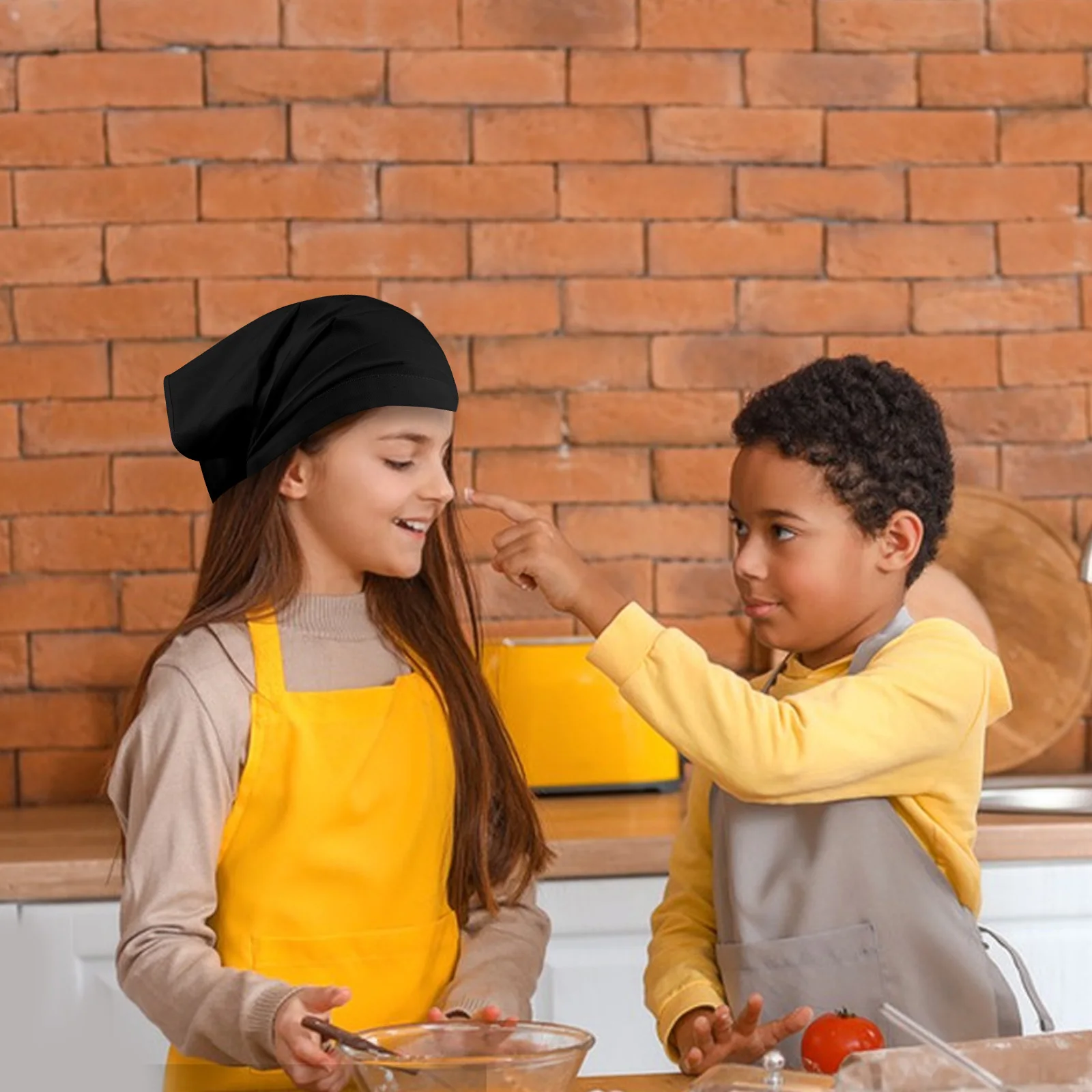 ผ้าคาดผมสำหรับเด็ก ผ้าคาดผมทรงสามเหลี่ยมแบบปรับได้ ดีไซน์แบบญี่ปุ่น ดูดซับเหงื่อ ชุดทำงานสำหรับเชฟร้านอาหาร ผ้าฝ้ายทนทาน