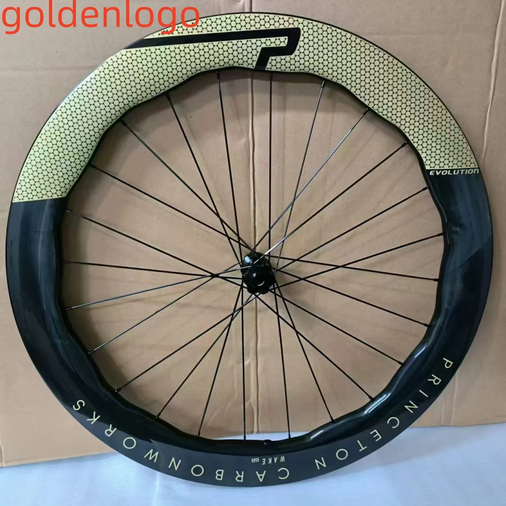 New 6560 wide 28mm Carbon Wheels Disc Brake 700c Road Bike Wheelset Quality Carbon Rim Center Lock Or 6-blot Bock Road Cycling