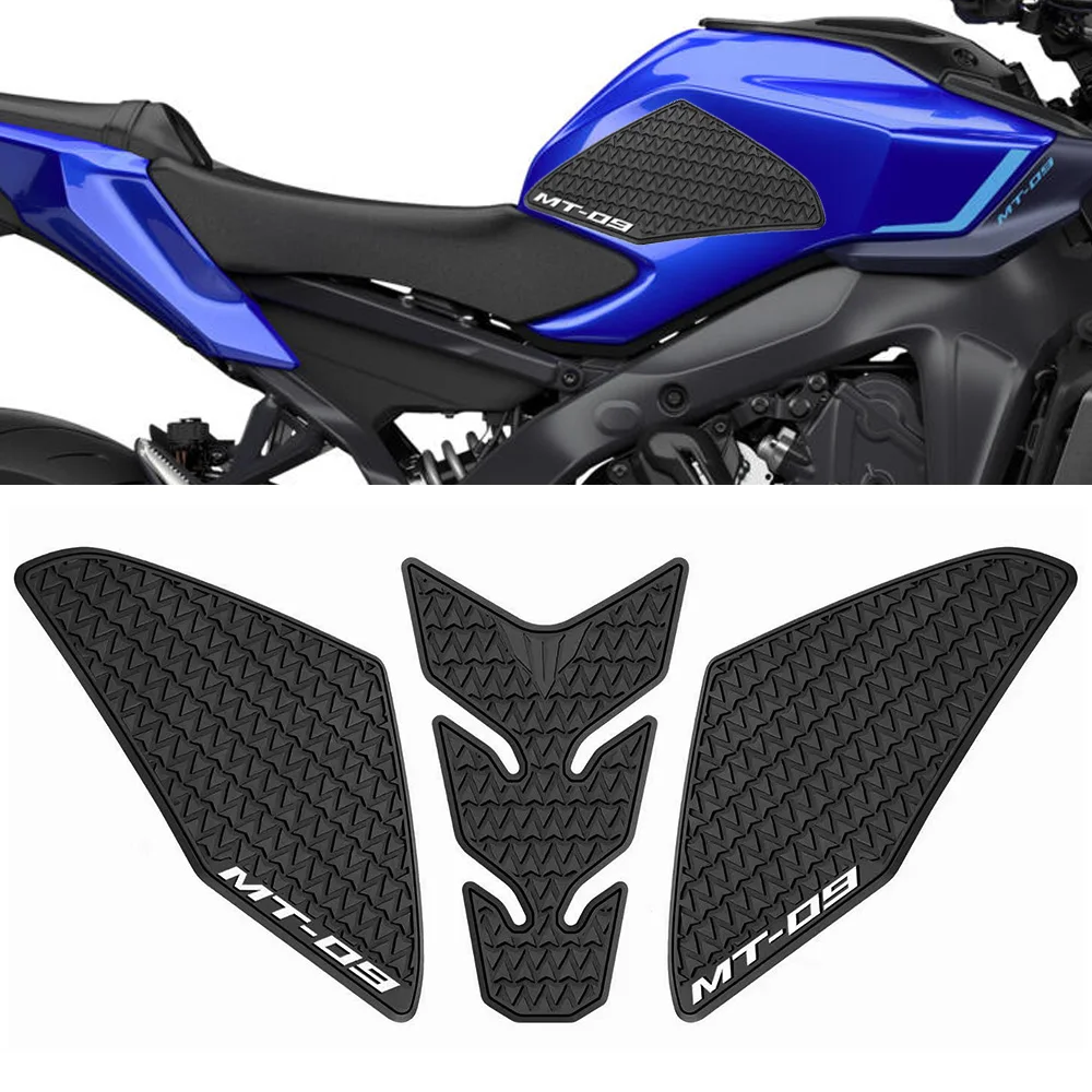 

For Yamaha mt 09 MT09 Motorcycle Accessories Tank Pad Protector Sticker Decal Gas Knee Grip MT-09 SP 2024 2025