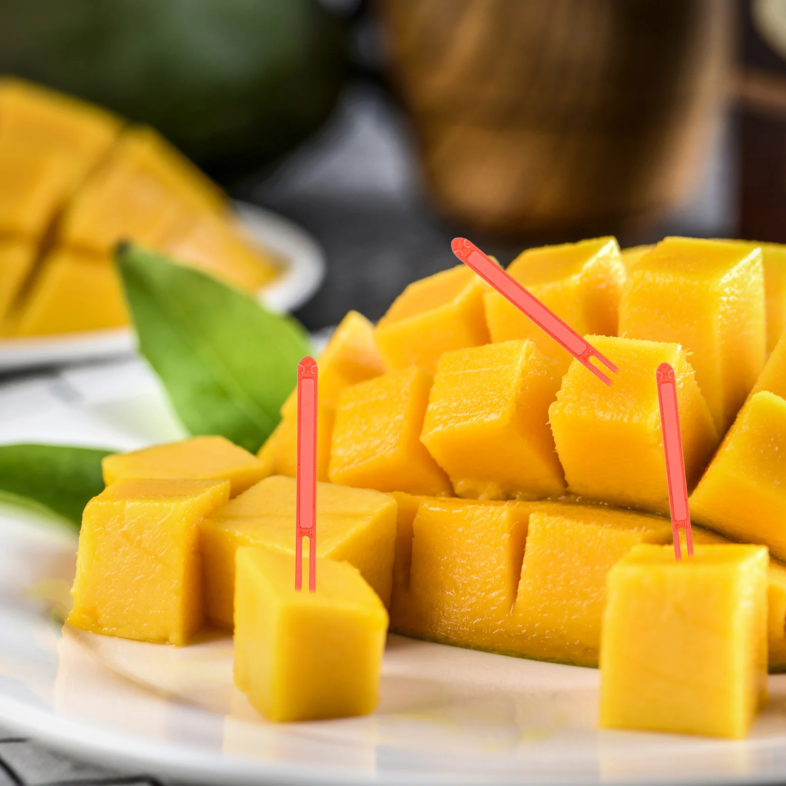 

1000pcs Fruit Forks Premium Reusable Dessert Picks For Cake Cupcake Salad Appetizer Party Picnic Charcuterie Boards Mini Tasting