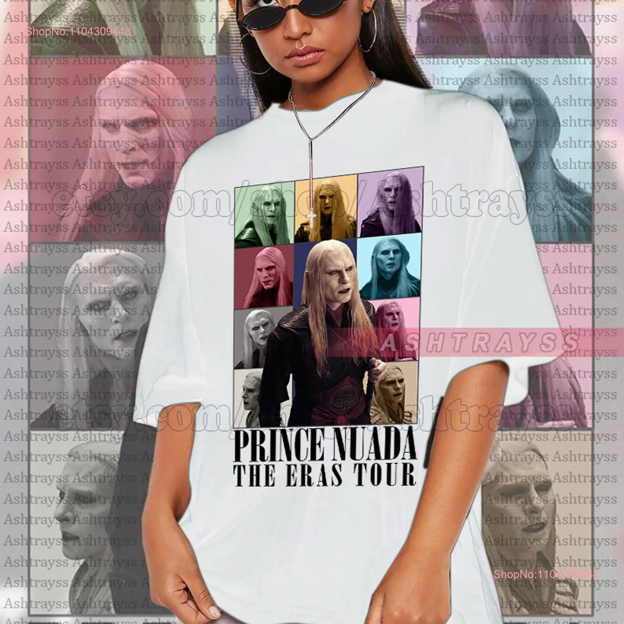 Prince Nuada T Shirt Luke Goss The Eras Tour long or short sleeves