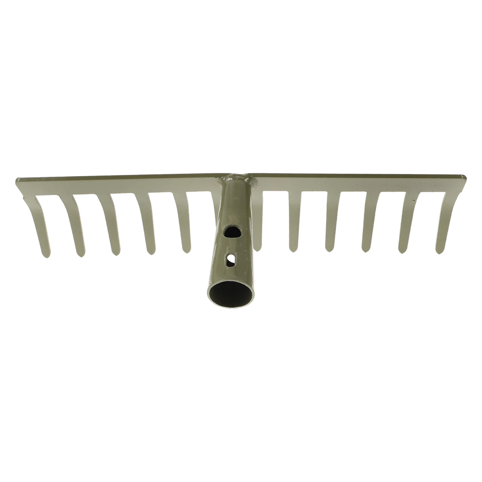

Mini Replacement Head Metal Steel Head Hard Teel Stone Heavy Duty Hand For Garden Farm Yard Leaf Soil Grass Removal Tool