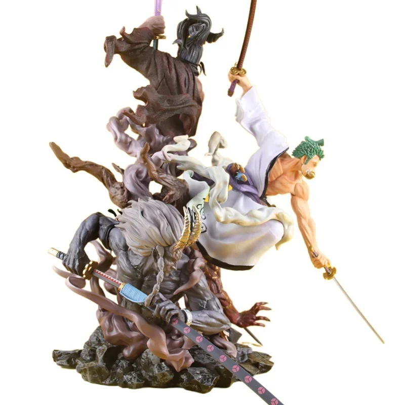 

Burning Wind Ventu PVC Roronoa Zoro 1/6 43cm Statue Anime Model One Piece Figurine GK Action Figure Collection Toy Luffy Figma