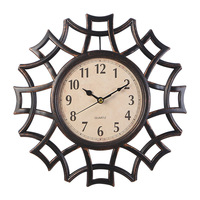 10 inch retro wall clock  round living room clock fashion wall clock silent quartz clock home decoration wall clock
