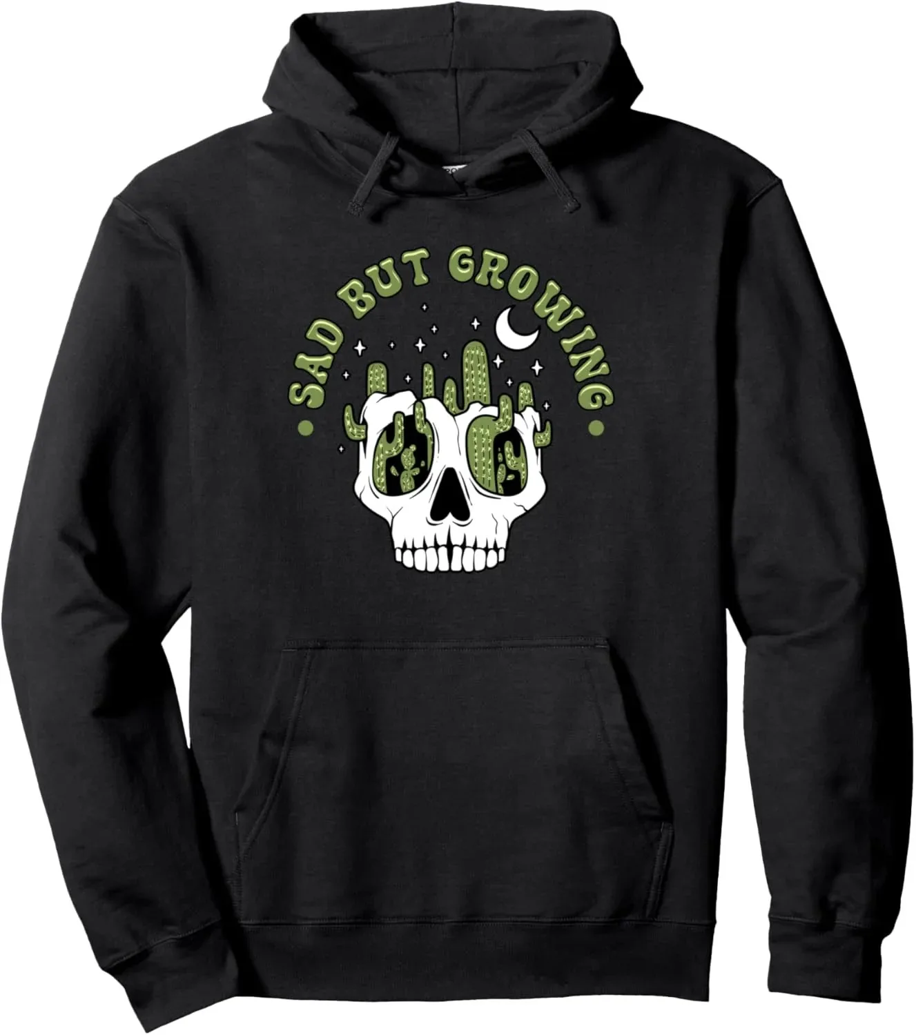 

Autumn and Winter Cool Alternative - Symbol Cotton Hoodie, Unique for Those Seeking Uniqueness