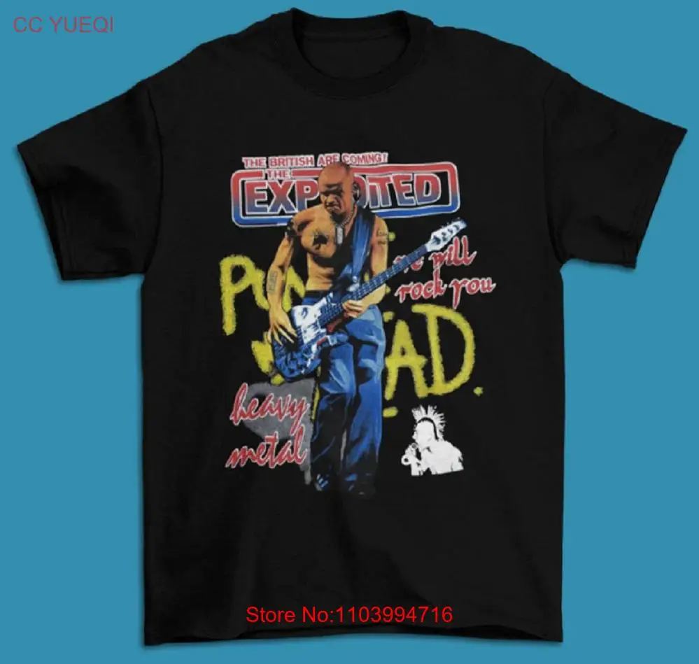 Heavy Metal Rock You The-Exploited Punks Not Dead Unisex T-Shirt