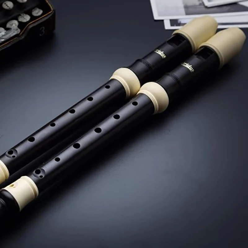 Soprano Recorder German Style Baroque style C Key 8 Holes Easy Instrument for Beginners School Student